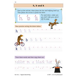 Year 1 Handwriting Workbook (Ages 5-6) Look Inside Image 6