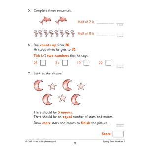 Year 1 Maths 10-Minute Weekly Workouts (Ages 5-6) Look Inside Image 6