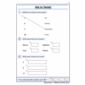 Year 1 Maths Study & Workbook Pack (Ages 5-6) Look Inside Image 4