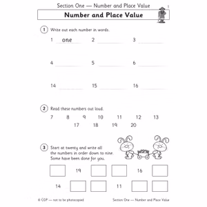 Year 1 Maths Study & Workbook Pack (Ages 5-6) Look Inside Image 7