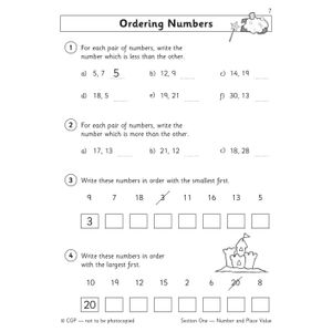 Year 1 Maths Workout Book (Ages 5-6) Look Inside Image 4