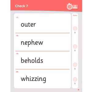 Year 1 Phonics 10-Minute Tests (Ages 5-6) Look Inside Image 4