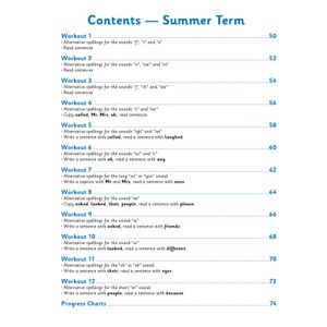 Year 1 Phonics 10-Minute Weekly Workouts (Ages 5-6) Look Inside Image 3