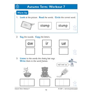 Year 1 Phonics 10-Minute Weekly Workouts (Ages 5-6) Look Inside Image 5