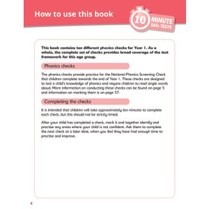 Year 1 Phonics Test Practice Pack (Ages 5-6) Look Inside Image 3