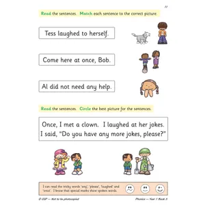 Year 1 Phonics Workbook Book 3 (Ages 5-6) Look Inside Image 3