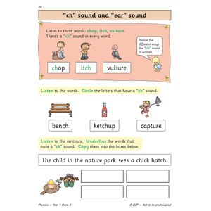 Year 1 Phonics Workbook Book 3 (Ages 5-6) Look Inside Image 4