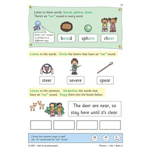 Year 1 Phonics Workbook Book 3 (Ages 5-6) Look Inside Image 5