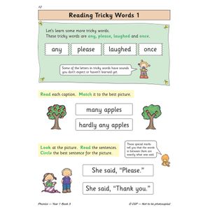 Year 1 Phonics Workbook Pack (Ages 5-6) Look Inside Image 14