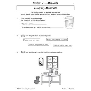 Year 1 Science Workout - Everyday Materials (Ages 5-6) Look Inside Image 2