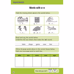 Year 1 Spelling & Vocabulary Workbook (Ages 5-6) Look Inside Image 1