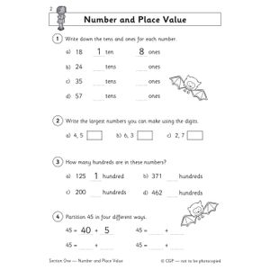 Year 2 Maths Study & Workbook Pack (Ages 6-7) Look Inside Image 2