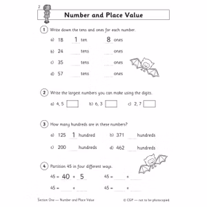 Year 2 Maths Workout Book (Ages 6-7) Look Inside Image 2