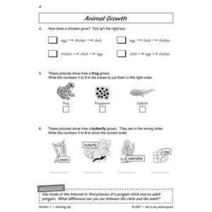 Year 2 Science Workout - Growing & Staying Healthy (Ages 6-7) Look Inside Image 3