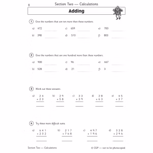 Year 3 Maths Workout Book (Ages 7-8) Look Inside Image 3