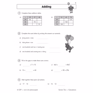 Year 3 Maths Workout Book (Ages 7-8) Look Inside Image 4
