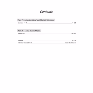 Year 3 Mental Maths Workout Book (Ages 7-8) Look Inside Image 1