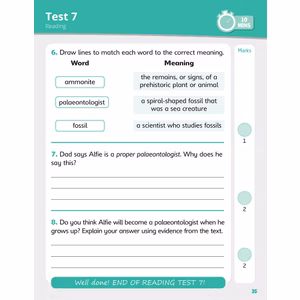 Year 3 Reading 10-Minute SATs Tests (Ages 7-8) Look Inside Image 2