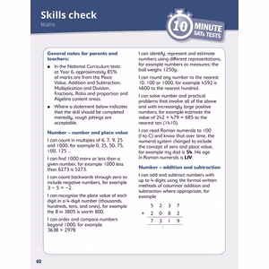 Year 4 Maths 10-Minute SATs Tests (Ages 8-9) Look Inside Image 4