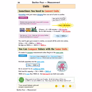 Year 4 Maths Study & Workbook Pack (Ages 8-9) Look Inside Image 7