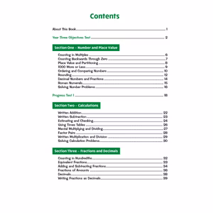 Year 4 Maths Targeted Question Book (Ages 8-9) Look Inside Image 1