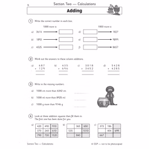 Year 4 Maths Workout Book (Ages 8-9) Look Inside Image 3