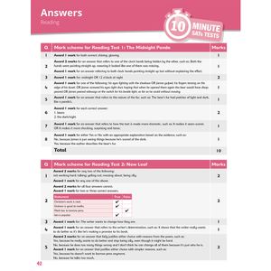 Year 4 Reading 10-Minute SATs Tests (Ages 8-9) Look Inside Image 3