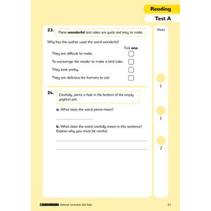 Year 4 Reading SATs Practice Papers (Ages 8-9) Look Inside Image 1