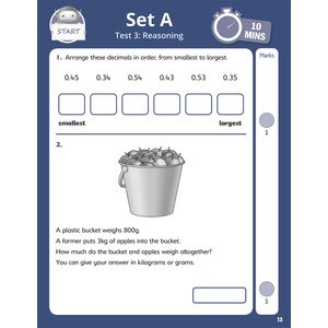 Year 4 SATs 10-Minute Tests Pack (Ages 8-9) Look Inside Image 12