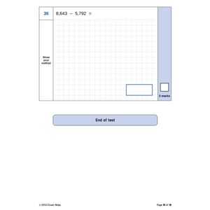 Year 4 SATs Arithmetic Practice Papers Download (Ages 8-9) Look Inside Image 3