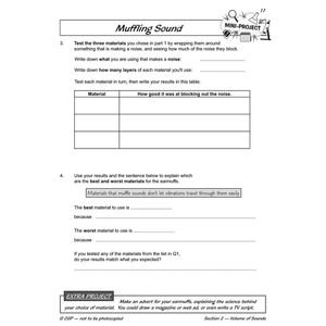 Year 4 Science Workout - Sound (Ages 8-9) Look Inside Image 5