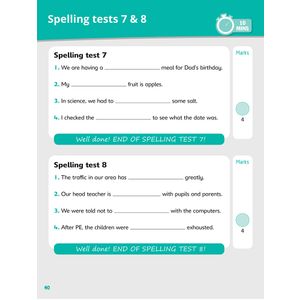 Year 4 SPaG 10-Minute SATs Tests (Ages 8-9) Look Inside Image 2