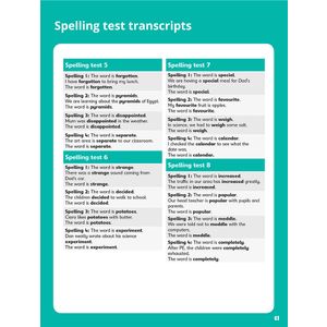 Year 4 SPaG 10-Minute SATs Tests (Ages 8-9) Look Inside Image 4
