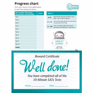 Year 4 SPaG 10-Minute SATs Tests (Ages 8-9) Look Inside Image 5
