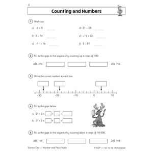 Year 5 Maths Study & Workbook Pack (Ages 9-10) Look Inside Image 2