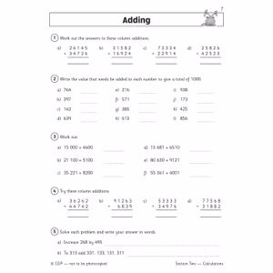 Year 5 Maths Workout Book (Ages 9-10) Look Inside Image 4