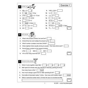 Year 5 Mental Maths Workout Book (Ages 9-10) Look Inside Image 2