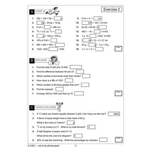 Year 5 Mental Maths Workout Book (Ages 9-10) Look Inside Image 3