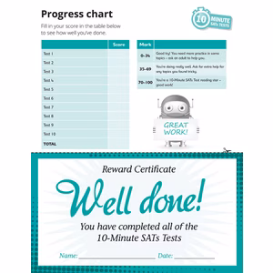Year 5 Reading 10-Minute SATs Tests (Ages 9-10) Look Inside Image 5