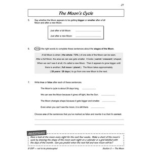 Year 5 Science Workout - Earth & Space (Ages 9-10) Look Inside Image 5