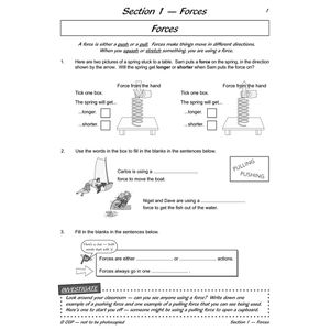 Year 5 Science Workout - Forces & Mechanical Devices (Ages 9-10) Look Inside Image 2