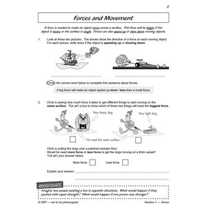 Year 5 Science Workout - Forces & Mechanical Devices (Ages 9-10) Look Inside Image 4