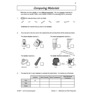 Year 5 Science Workout - Properties & Changes Of Materials (Ages 9-10) Look Inside Image 4