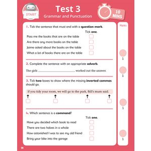 Year 5 SPaG 10-Minute SATs Tests (Ages 9-10) Look Inside Image 1