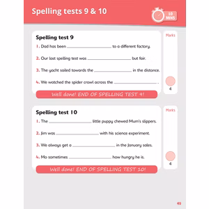 Year 5 SPaG 10-Minute SATs Tests (Ages 9-10) Look Inside Image 2