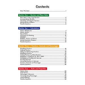 Year 6 Maths Study Book (Ages 10-11) Look Inside Image 1