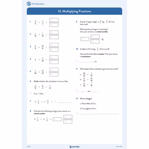 Year 6 Maths Tests (Ages 10-11) Look Inside Image 4