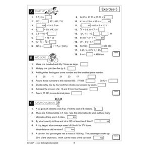 Year 6 Mental Maths Workout Book (Ages 10-11) Look Inside Image 3