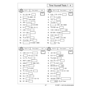 Year 6 Mental Maths Workout Book (Ages 10-11) Look Inside Image 4