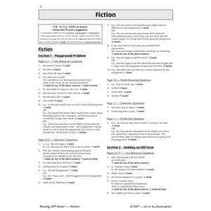 Year 6 Reading SAT Buster Stretch Answers Look Inside Image 1